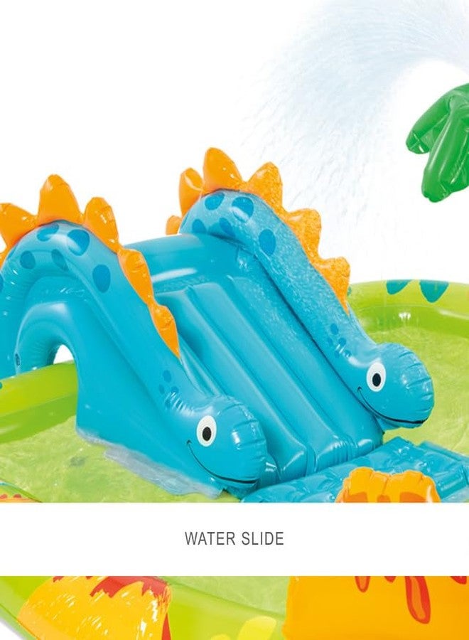 VWretails Family playcenter for Kids to Fun and Enjoyment in Backyard, Having Inflatable Toys and Games with Multiple Designs (Little Dion playcenter) - Image 4